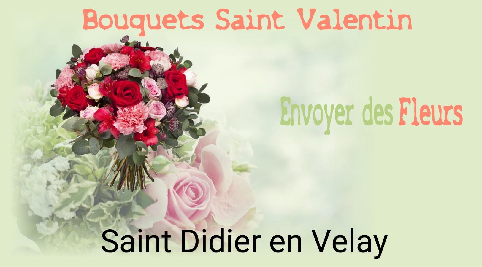 Roses de Saint-Valentin livrées à Saint-Didier-en-Velay